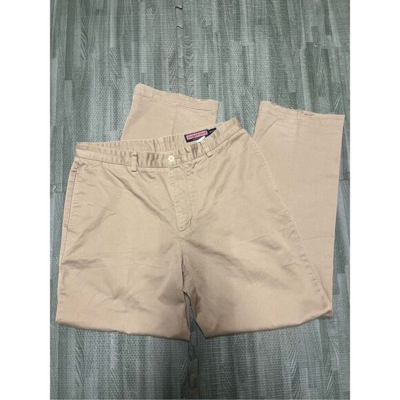 Vineyard Vines Other - Vineyard Vines Club Pant Beige Chino Mens Straight Pants Size 35 X 32